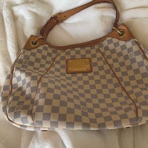 Louis Vuitton Galliera PM in Damier Azur handbag